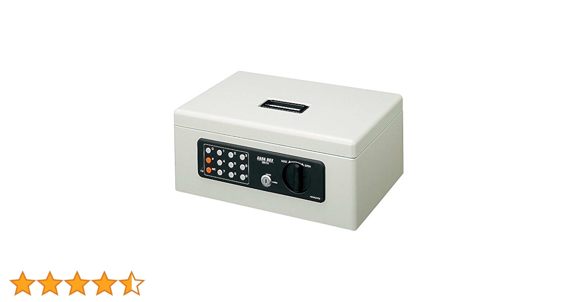 Amazon | コクヨ(KOKUYO) 手提げ金庫 テンキー付 グレー A4 CB